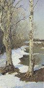 Ilya Ostroukhov Early Spring oil painting reproduction